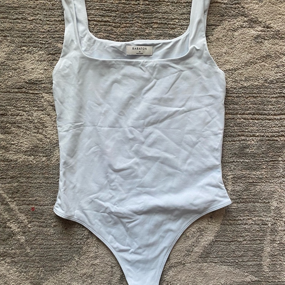 Babaton Light Blue Bodysuit